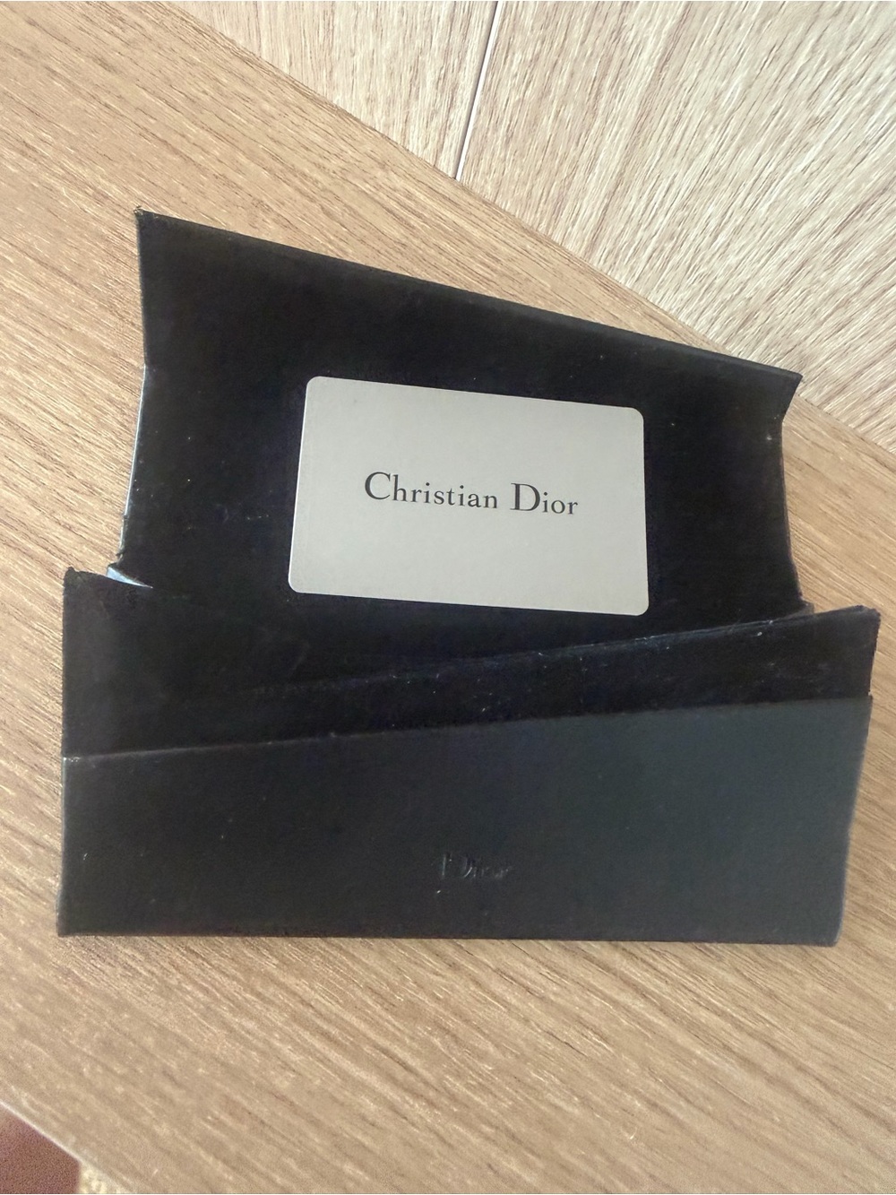 Christian Dior Black Eyeglasses / Sunglasses Case – Original Designer Case